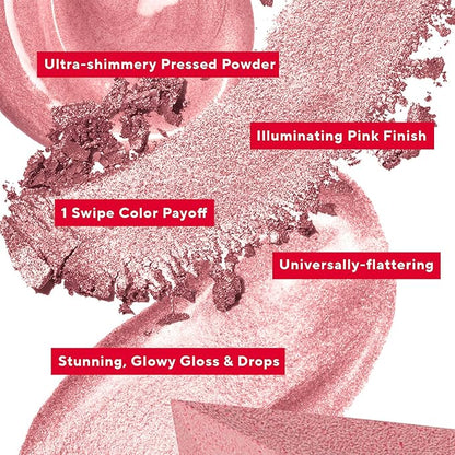 Mirabella 4-Piece Makeup Set for Women & Girls,