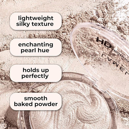 LAMEL HD Highlighting Face Powder - Natural Glow /0.42 oz 12g