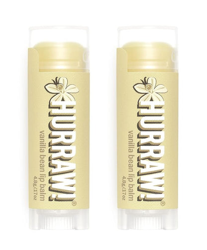 Hurraw! Vanilla Bean Lip Balm, 2 Palm