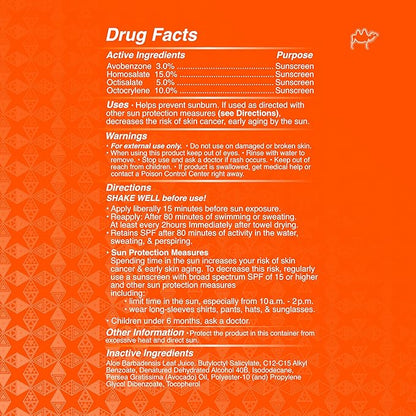 Ergodyne KREW'D 6353 Sunscreen Spray, Broad