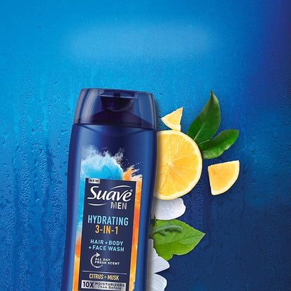 Suave Men Body Wash Variety 2-Pack