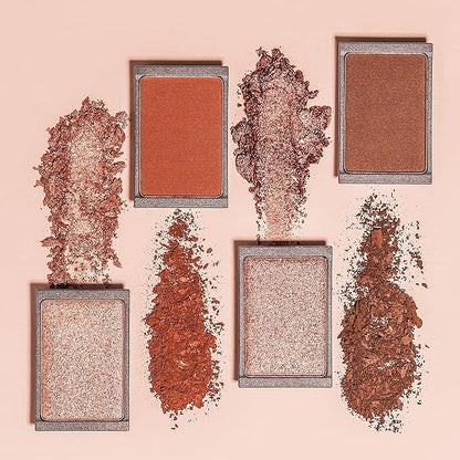 Chella Makeup Eyeshadow Palette, Travel Size, Blushing Rose