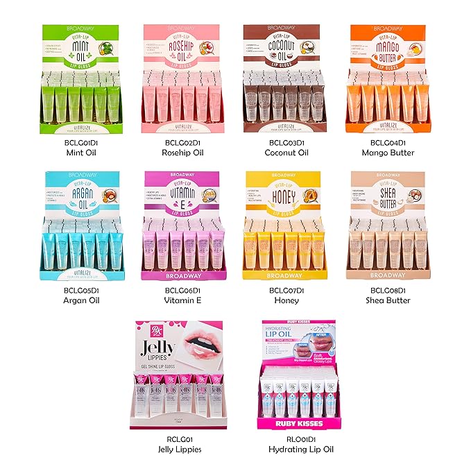 Broadway Vita-Lip Clear Lip Gloss Box
