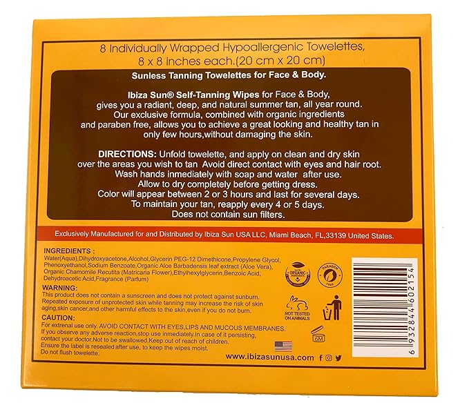Organic Self Tanner Natural Ingredients