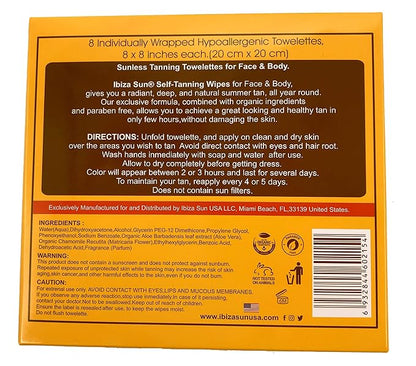 Organic Self Tanner Natural Ingredients