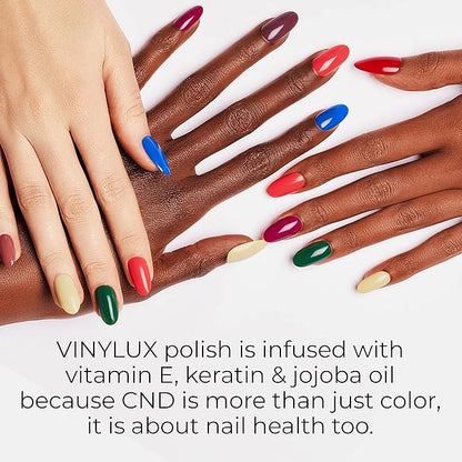 CND Vinylux Longwear Red Nail Polish, Gel-like Shine Longwear