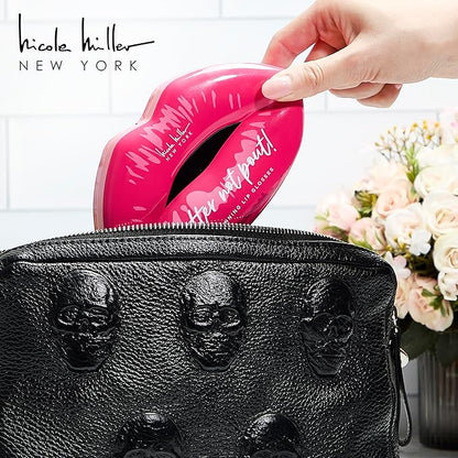 Nicole Miller Lip Gloss Collection, 4 Count (Pack of 1), Better Not Pout Pink