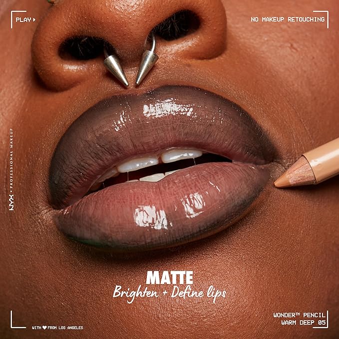 NYX PROFESSIONAL MAKEUP Wonder Pencil, Multi-Use Micro Highlighter of 2)