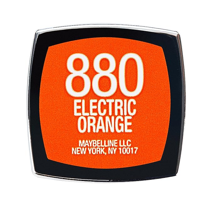 Maybelline New York Color Sensational Orange Lipstick, Satin Orange