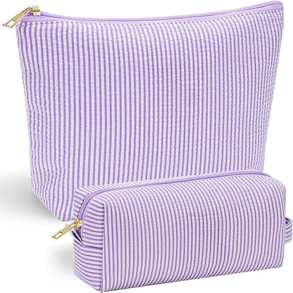 Yoolife purple makeup bag for