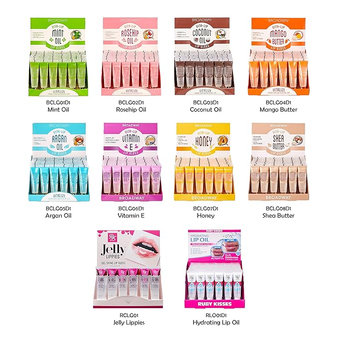 Broadway Vita-Lip Clear Lip Gloss Box