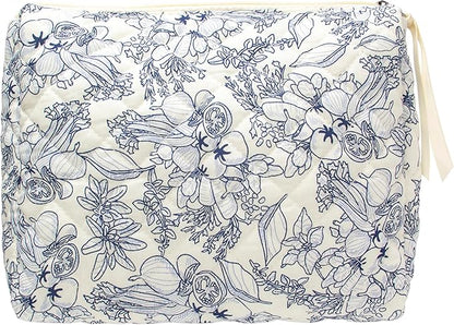 Pazimiik cotton makeup bag for