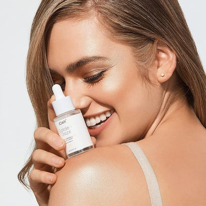 JOAH Self Tanner, Sun & Seoul Golden Daze Sunless Tanning Drops, Moisturizing Self Tanning for Face & Body, Vegan & Cruelty-Free, Light/Medium 30ml