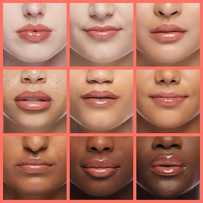 Hydrating Lip Glow Oil, Moisturizing Lip Gloss, Plumping Lip