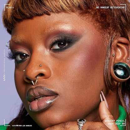 NYX PROFESSIONAL MAKEUP Wonder Pencil, Multi-Use Micro Highlighter Warm Deep