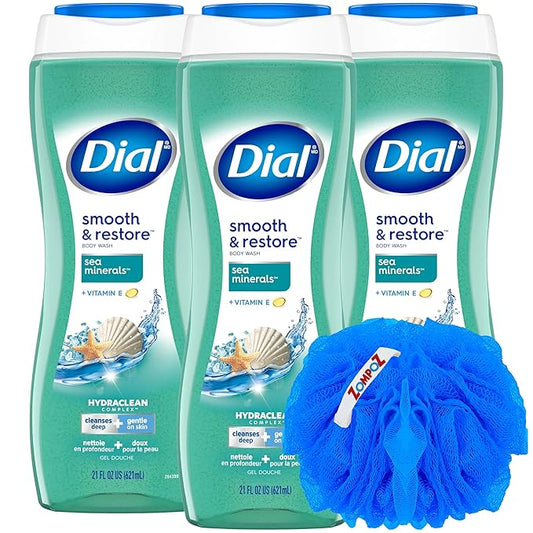 Body Wash Sea Minerals, 3 Pack