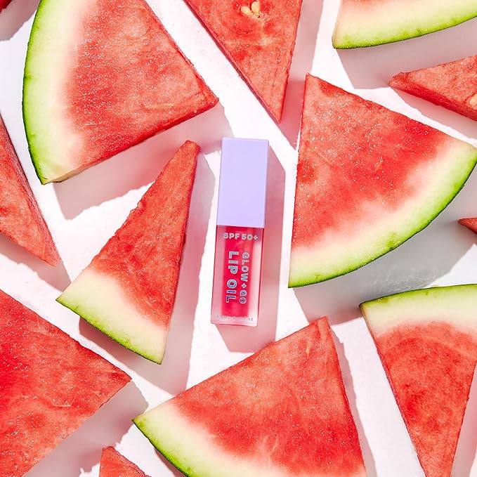 SPF50 Glow & Go Lip Oil: Watermelon
