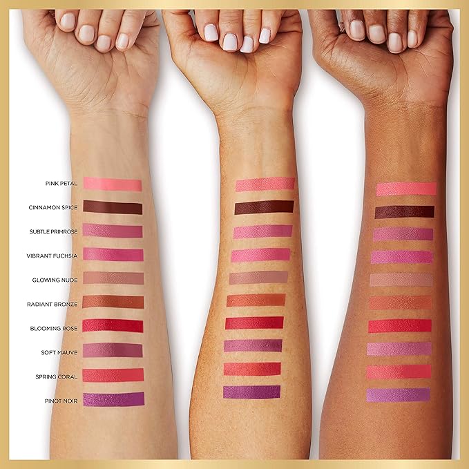 L'Oreal Paris Age Perfect Satin Lipstick with Precious Oils, 212 Pinot Noir, 0.13 Ounce