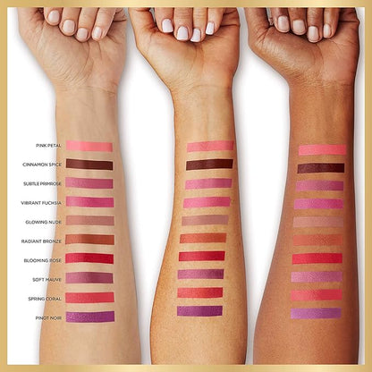 L'Oreal Paris Age Perfect Satin Lipstick with Precious Oils, 212 Pinot Noir, 0.13 Ounce