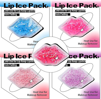 Lip Ice Pack, Mini Small Gel Bruising,10