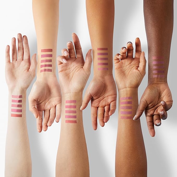 URQT 12pcs Nude Lip Liner and Lipstick Makeup Set, 6 Velvety Matte Liquid Lipsticks + 6 Matching Smooth Lip Liner One Step Lips Makeup Kits Waterproof Long Lasting Matte Lipstick Gift Set (SetC, 12)