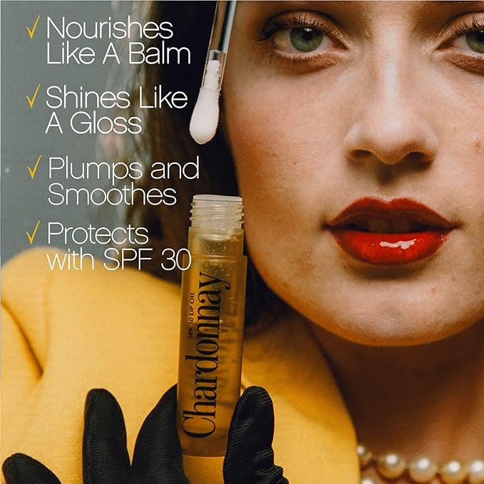 Vacation Chardonnay Lip Oil SPF 30, Oz.