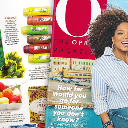 Hurraw! Vanilla Bean Lip Balm, 3 Palm