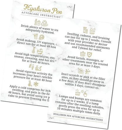 100 Pack - Premium Hyaluron Pen Supplies