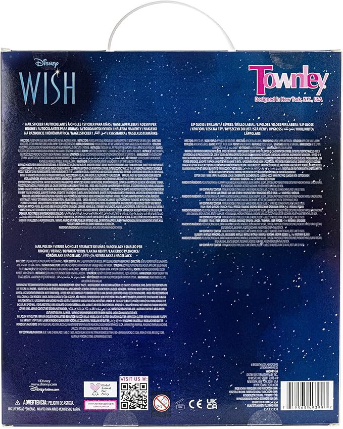 Disney Wish Sparkly Cosmetic Makeup Set