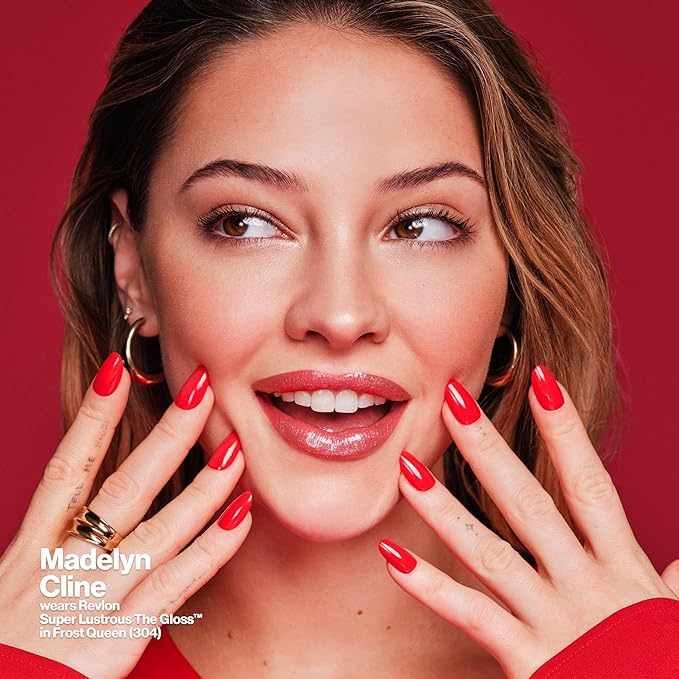 Revlon Lip Gloss, Super Lustrous The Gloss, Non-Sticky, Gloss,