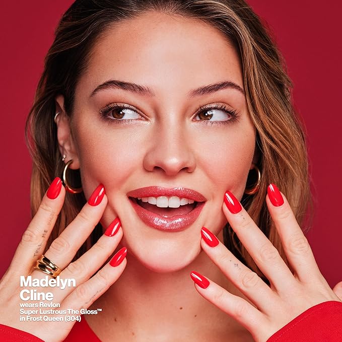 REVLON Lip Gloss, Super Lustrous The Gloss, Non-Sticky, Gloss,