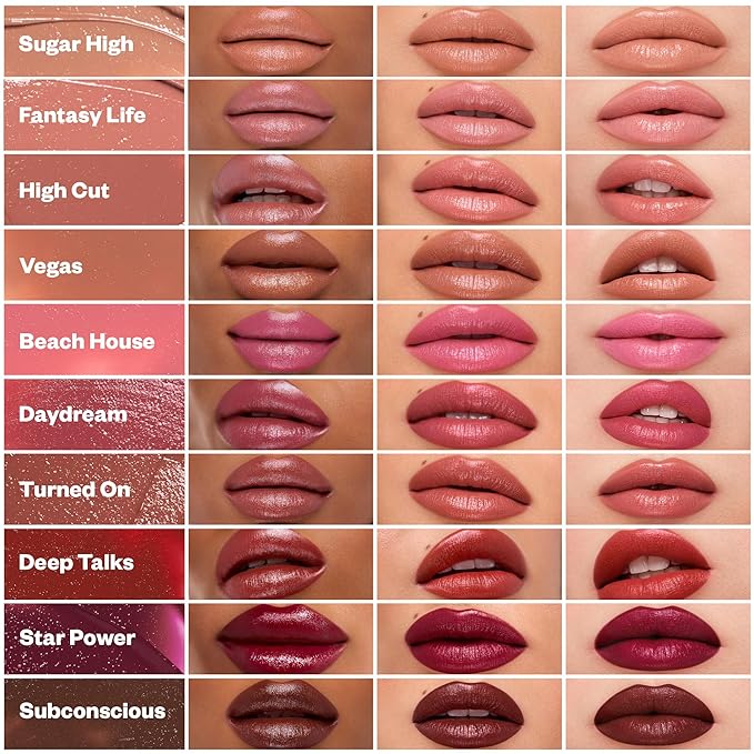 Kosas Weightless Lip Color Nourishing Satin Lipstick - High Impact Lip Color with Clean Formula - Comfy Feel & Soft Finish - Vegas