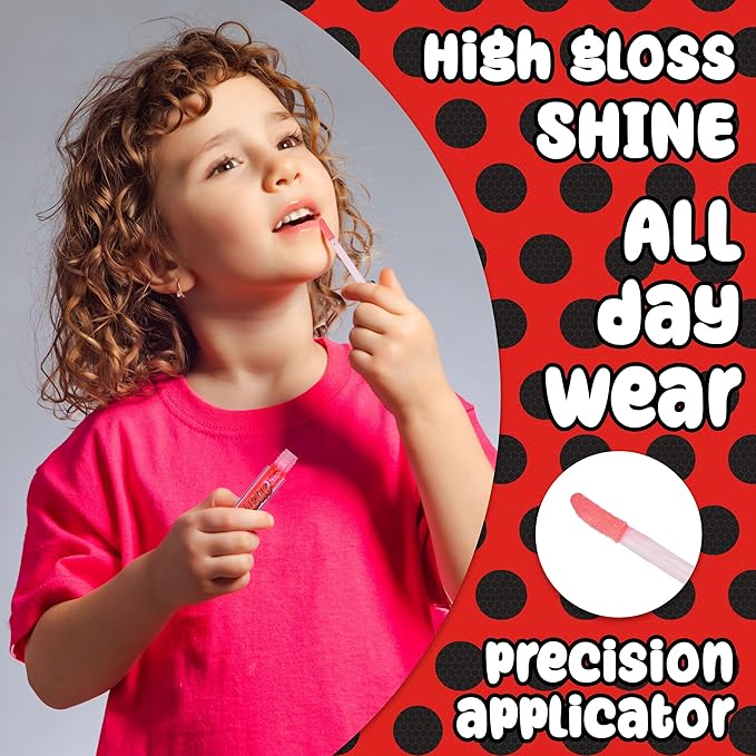 Miraculous 7pc Lip Gloss Set - Zag Heroez Gloss