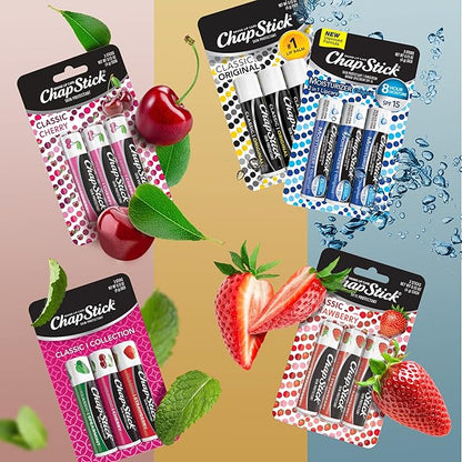 ChapStick Classic Collection Flavored Lip Balm Oz
