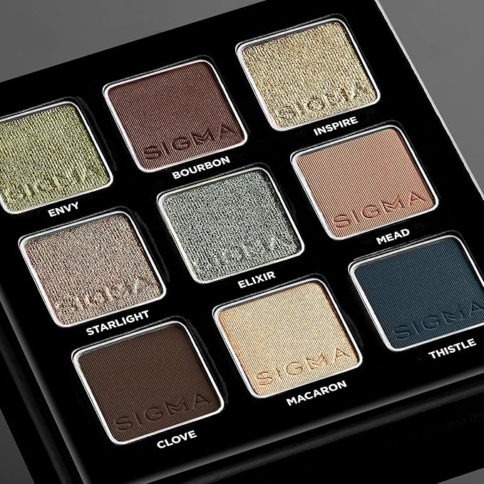 Sigma Beauty On-the-Go Eyeshadow Palette - Ivy -