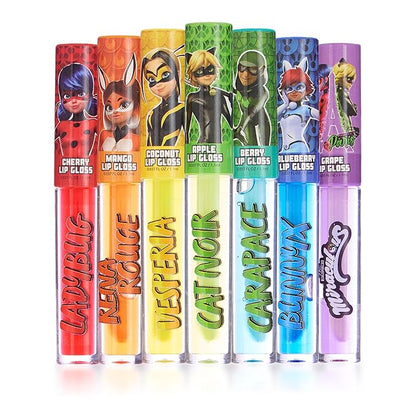 Miraculous 7pc Lip Gloss Set - Zag Heroez Gloss