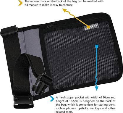 Massage Oil & Lotion Holster - Gray