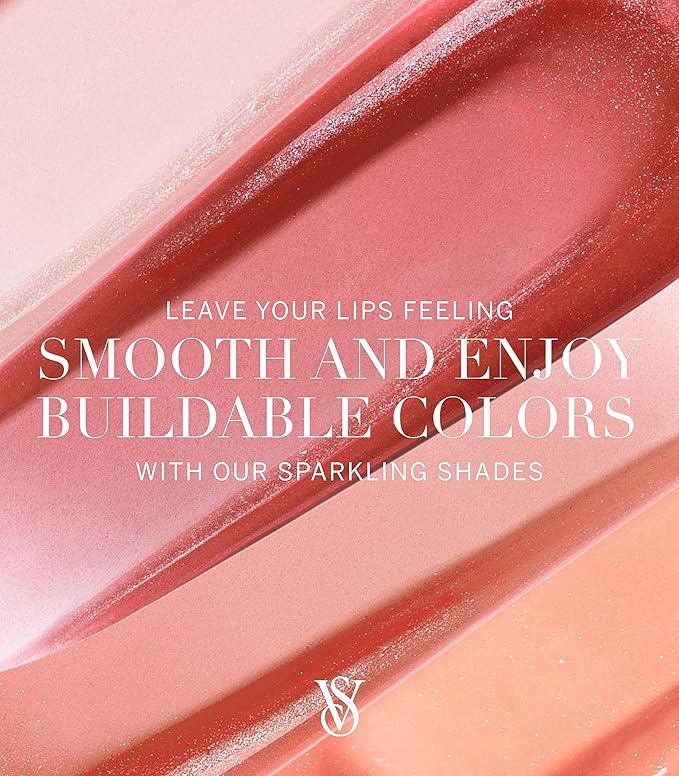 Victoria's Secret Color Shine Lip Gloss in Radiant, Nourishing Lip Gloss for Women with Jojoba Oil & Vitamin E, Color Gloss