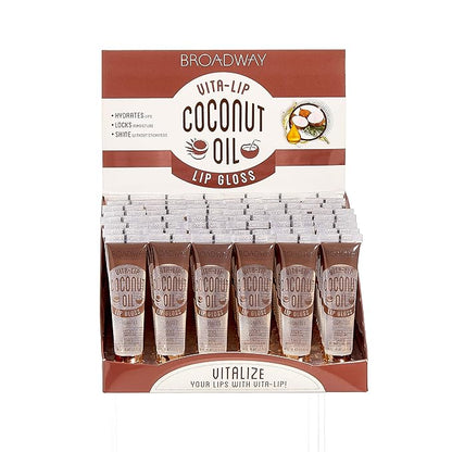 Broadway Vita-Lip Clear Lip Gloss Coconut