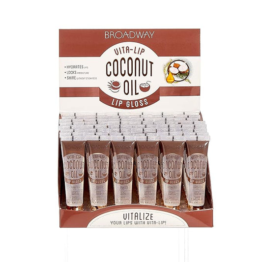 Broadway Vita-Lip Clear Lip Gloss Coconut