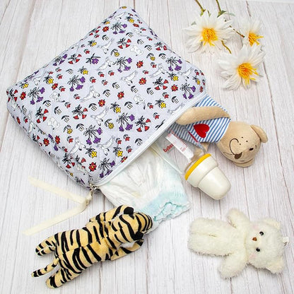 Pazimiik cotton makeup bag for