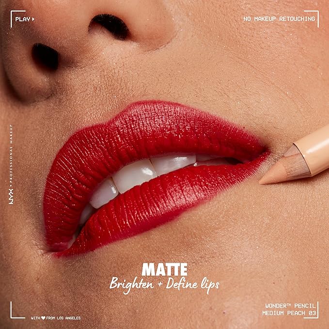 NYX PROFESSIONAL MAKEUP Wonder Pencil, Multi-Use Micro Highlighter of 2)