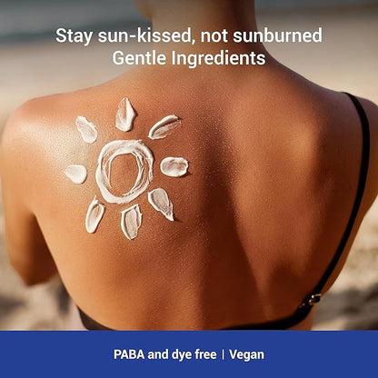 NO-AD SPF 30 Sunscreen Lotion | Broad Spectrum UVA/UVB Protection | Water Resistant | Octinoxate & Oxybenzone Free with moisturizing Vitamin E and Aloe 16oz | Pack of 2