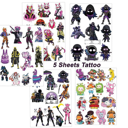 Temporary Tattoos Sticker for Christmas, Birthday, Concert, Temporary B (Game)