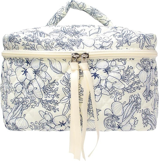 Pazimiik cotton makeup bag for