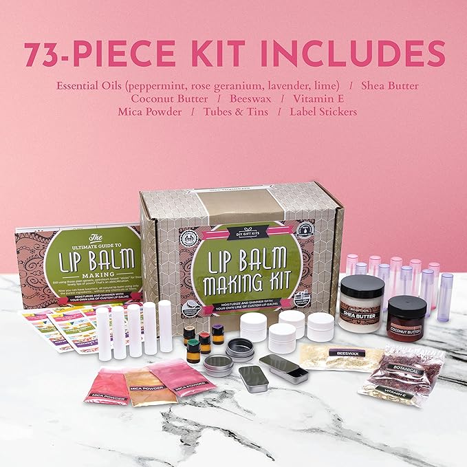 DIY Gift Kits 73-Piece DIY Lip Adults