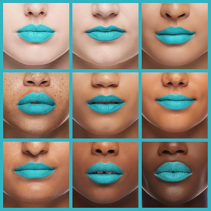 Kilshye Matte Lipstick Long Lasting Liquid Lipsticks Waterproof Cream Lip Gloss High Pigment Lipstick Non Stick Cup Lip Makeup for Women and Girls Pack of 1 A Blue 8