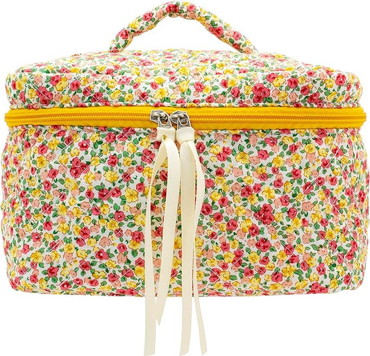 Pazimiik cotton makeup bag for
