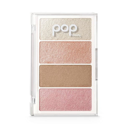 Prismatic POP Palette Gilded Peach | Face Highlighter Powder Texture