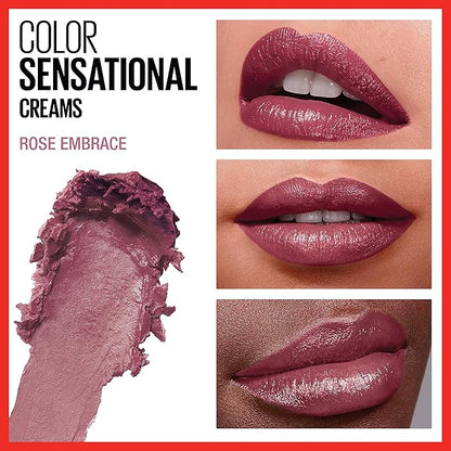 Maybelline Color Sensational Lipstick, Lip Makeup, Cream Finish, Lipstick, 15 oz